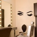 Ver imagem 3 de Adesivo Salão de Beleza Clínica Estética Olhos Piscando Maquiagem Kanto Store Adesivo de Parede Pret