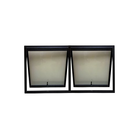 Vitro Maxim Ar 2 Seções Alumínio Preto 60x120