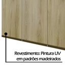 Ver imagem 3 de Armário Para Cozinha Triplo 3 Portas Dinamarca Indekes Castanho 61x120x32