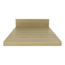 Ver imagem 3 de Tampo 100% Mdf 30mm para Balcão de Cozinha 40cm Multimóveis Cr20438 Carvalho Tropical