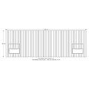 Ver imagem 6 de Cabeceira Ripado para Cama King Size Maracá Nature com 2 Mesa de Cabeceira Jatobá com Led Offwhite -