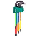 Ver imagem 1 de Jogo de Chave Hexagonal Longa 1,5 a 10mm Sata 9 Peças ST09101CHBSJ ST09101CHBSJ