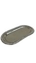 Ver imagem 1 de Bandeja Metal com Filete de Cristais 28cm
