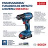 Furadeira Parafusadeira Impac 18v Gsb 185-li + Acess. Bosch - 7