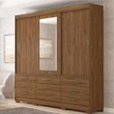 Ver imagem 1 de Guarda-Roupa Luíza 3 Portas 7 Gavetas Panan
