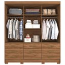 Ver imagem 3 de Guarda-Roupa Luíza 3 Portas 7 Gavetas Panan