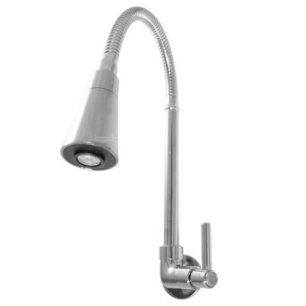 Torneira Gourmet Parede Tubo Cone Cromado 3493 - 4