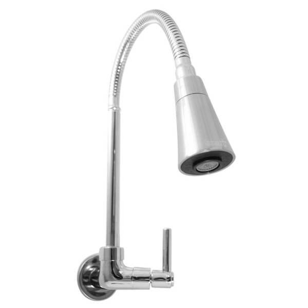 Torneira Gourmet Parede Tubo Cone Cromado 3493 - 3