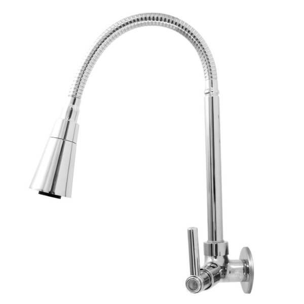 Torneira Gourmet Parede Tubo Cone Cromado 3493 - 1