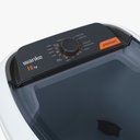 Ver imagem 4 de Máquina de Lavar Wanke Premium 15kg Semi-automática Batedor Robusto Super 15kg Branco 127v