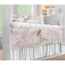 Ver imagem 3 de Kit Berço Enxoval de Bebê Jardim Encantado Menina Rosa - Kt572
