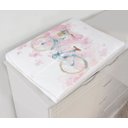 Ver imagem 4 de Kit Berço Enxoval de Bebê Jardim Encantado Menina Rosa - Kt572