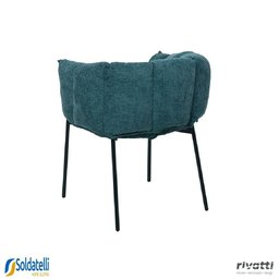 Cadeiras Joy Estofada em Tecido Várias Cores - Rivatti - 5