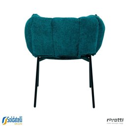 Cadeiras Joy Estofada em Tecido Várias Cores - Rivatti - 4