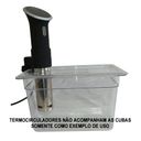 Ver imagem 5 de Cuba Gastronômica Em POLICARBONATO 1/3x200 mm 7 Litros COM TAMPA EM POLI 1/3 COM ABERTURA Para Sous 