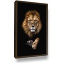 Ver imagem 4 de Quadro Moldura Leão Luxo Grande Sala Quarto