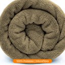 Ver imagem 5 de Cobertor Solteiro Manta Microfibra Antialérgico 1,5x2,2m Bege - Camesa