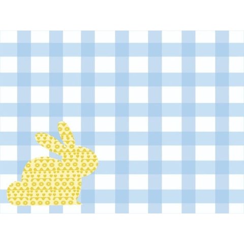 Jogo Americano Coelhos ao Leite 6 Unidades