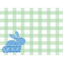 Ver imagem 2 de Jogo Americano Coelhos ao Leite 6 Unidades