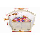 Ver imagem 5 de Chiqueirinho para Bebê Rister Baby Amarelo com Tela – Chiqueirinho Seguro, Dobrável e com Tapete