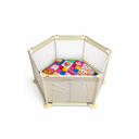 Ver imagem 1 de Chiqueirinho para Bebê Rister Baby Amarelo com Tela – Chiqueirinho Seguro, Dobrável e com Tapete