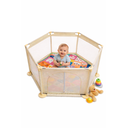 Ver imagem 7 de Chiqueirinho para Bebê Rister Baby Amarelo com Tela – Chiqueirinho Seguro, Dobrável e com Tapete