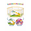 Ver imagem 2 de Chiqueirinho para Bebê Rister Baby Amarelo com Tela – Chiqueirinho Seguro, Dobrável e com Tapete