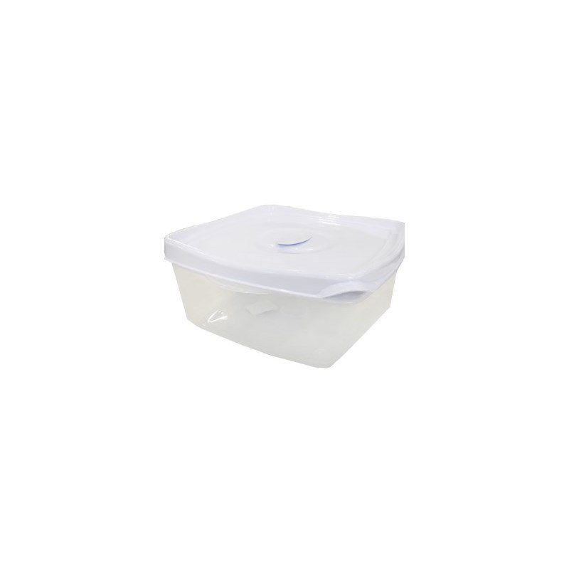 Pote Quadrado 2,5 Litros Plasvale Micro-ondas e Freezer - 2