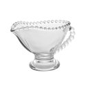 Ver imagem 1 de Molheira de Cristal Pearl Bolinha Transparente 140ml Wolff