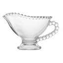 Ver imagem 2 de Molheira de Cristal Pearl Bolinha Transparente 140ml Wolff