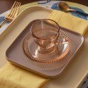 Ver imagem 4 de Jogo 4 Xícaras De Café Cristal Âmbar Pearl Wolff