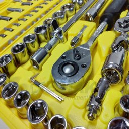 Kit Ferramentas Chave Soquetes Sextavados 108 Peças Titanium - 2