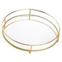 Ver imagem 1 de Bandeja Hara Fence Golden Redonda 20cm
