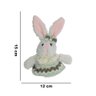Boneco Coelho Fêmea Verde para Pendurar - D'Rossi DRossi Coelhos - 2