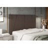 Cabeceira para Cama Box Gênova Solteiro 0,90cm Linho Marrom - Fdecor - 3