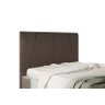 Cabeceira para Cama Box Gênova Solteiro 0,90cm Linho Marrom - Fdecor - 1