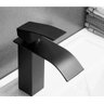 Torneira Banheiro Monocomando Cascata Bica Baixa Preta - 2