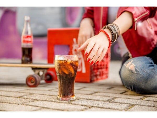 Jogo Copo Coca-Cola Contour Vidro 300ml 6 Unidades - Nadir - 3