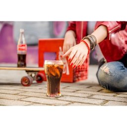 Jogo Copo Coca-Cola Contour Vidro 300ml 6 Unidades - Nadir - 3
