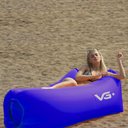 Ver imagem 5 de Sofá de Ar Inflável Camping Bag Saco de Dormir Azul VG+ VG Plus