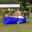 Ver imagem 4 de Sofá de Ar Inflável Camping Bag Saco de Dormir Azul VG+ VG Plus