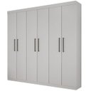 Ver imagem 1 de Guarda-Roupa 6 Portas Ubatuba Valverde Móveis Neve