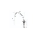 Ver imagem 2 de Torneira Abs Branca Giratória Mesa Cruzeta