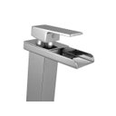 Ver imagem 1 de Torneira Banheiro Monocomando Cascata Alta Calha Metal 1209