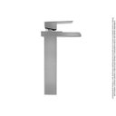 Ver imagem 6 de Torneira Banheiro Monocomando Cascata Alta Calha Metal 1209