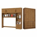 Ver imagem 1 de Guarda Roupa Casal Modulado Sevilha 4 e 2 Portas 8 Gavetas Carioca Móveis