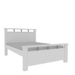 Cama Casal 109 Tcil Móveis Branco - 1 Cama Casal 109 Tcil Móveis Branco - 1