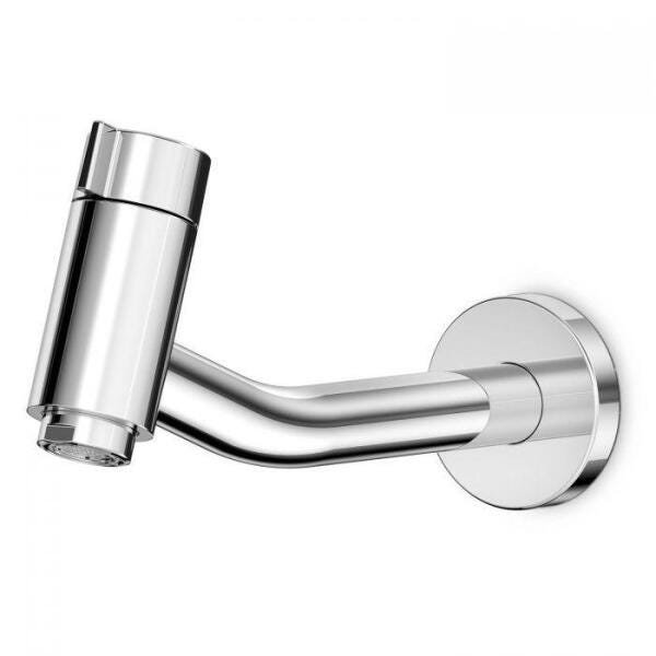 Torneira Lavatório Parede Modelo Design Cromado Celite - 1