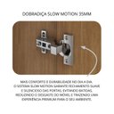 Ver mais imagens de Guarda-Roupa Casal 6 Portas 6 Gavetas com Espelho 100% MDF Reno 276x236cm Marrom/Cinamomo