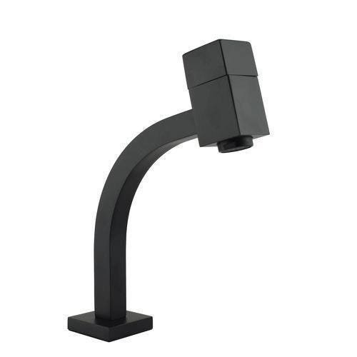 Torneira Link Quadrada 45° Graus Baixa Angular Black - 1